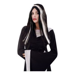 Peluca de bruja negra y blanca 153 g Precio: 6.50000021. SKU: S8603074