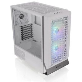 Thermaltake Ceres 300 TG ARGB Snow White - Caja PC Midi Tower Blanca con Ventana Lateral de Vidrio Templado