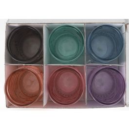 La Mediterranea Vaso Bajo Tiki de Colores 500 ml - 11,6 cm de Alto, 8,7 cm de Diámetro (24 Unidades)