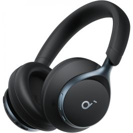 Anker Soundcore Space One Auriculares Over-Ear Inalámbricos/Alámbricos con Cancelación de Ruido Activa, Negro
