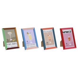 DKD Home Decor Marco de Foto Moderno 10x15 cm Multicolor Surtido - Pack de 8 Unidades de MDF y Cristal Precio: 16.59000024. SKU: B1FBZQQL3P