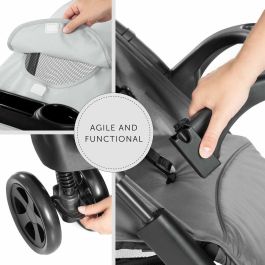 HAUCK Shopper Neo II Cochecito de Bebé Plegable y Maniobrable, Capacidad hasta 25 kg - Gris
