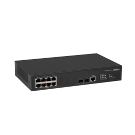 (Dh-As4300-8Gt2Gf) Dahua Switch L2 8 Puertos Rj45 + 2 Sfp