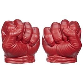 Hasbro G0070 Súper Puños Gamma de Hulk Rojo para Niños +5 Años - Juguete de Rol y Acción, Agarres Seguros, Inspirado en Capitán América