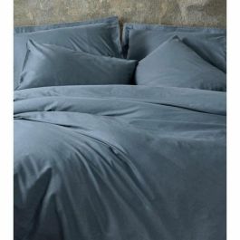 Juego de Cama - 1 Funda Nórdica 220x240 cm + 2 Fundas de Almohada 60x60 cm - 100% Algodón - Antracita - ASI8684282421153