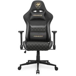 COUGAR Armor One V2 Gold F - Silla Gaming Universal de Tela/PVC, ergonómica, reclinable, hasta 120kg, Negro/Oro Precio: 247.59000035. SKU: B1HCA7XQV7