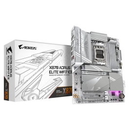 Gigabyte Placa Base X870 AORUS ELITE WF7 ICE AM5 para CPUs AMD Ryzen, VRM 16+2+2, DDR5 8200MHz OC, Wi-Fi 7, ATX Precio: 313.58999969. SKU: B1EQ5Z673B