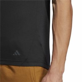 Camiseta de Manga Corta Hombre Adidas Base Negro