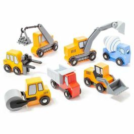 Molto Camiones de Construcción de Madera, Set de 7 Piezas, Juguete Infantil, Edad Mínima 1 Año Precio: 25.4999998. SKU: S2422587