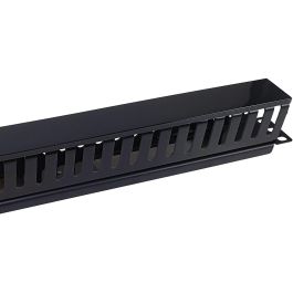Equip 19" Rack Mount Cable Management Panel, Black