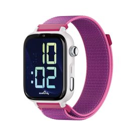 Smartwatch Save Family SW2-BL-TELFRAMB Blanco Rosa Frambuesa