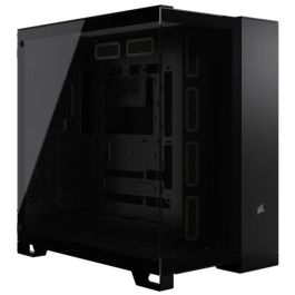 Corsair 6500X Dual Chamber Mid-Tower Caja PC Negro CC-9011257-WW - ATX, Flujo de Aire Excepcional, Diseño de Doble Cámara