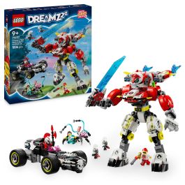 LEGO 71497 DREAMZzz Meca Tigre de Cooper y Bólido de Zero, Juego de Construcción, 1006 Piezas, 9+ Años
