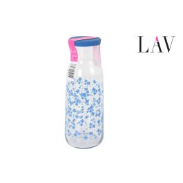 Botella Decantadora 1.2L con Tapón Flor - LAV (12 Unidades) Precio: 31.50000018. SKU: B123ZQAVPQ