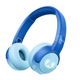 Fresh'N Rebel Auriculares Code Junior Inalámbricos Supraaurales para Niños - Wavy Water - 48h Autonomía - Volumen Seguro 85dB