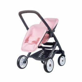 Smoby - Maxi Cosi - Cochecito gemelar - Muñeca 42 cm máximo - Rosa - Edad 3