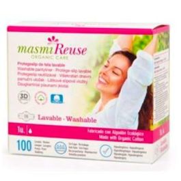 MASMI Protegeslips de Tela Lavable con Alas de Algodón Ecológico Certificado GOTS Hipoalergénicos hasta 100 Lavados Lila Precio: 10.50000016. SKU: B1AQGVBNFB