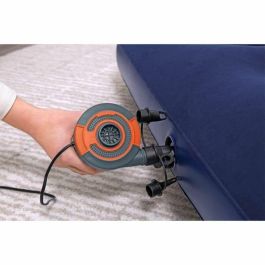 Bestway Colchón Inflable de Camping BES6941607353639 2 Plazas 191x137x22 cm con Bomba Eléctrica Externa Powertouch