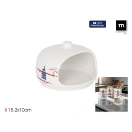 Inde Estropajero "Faro" para Cocina, Organizador de Utensilios, Dimensiones: 10.9 cm x 16.2 cm x 16.5 cm, Color Blanco (8 Unidades) Precio: 46.4035. SKU: B1A2GMP5JQ