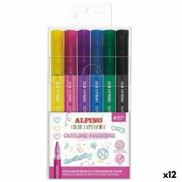 Set de Rotuladores Alpino OUTLINE COLOR EXPERIENCE Multicolor (12 Unidades) Precio: 83.89000059. SKU: B1JTSV6E8L
