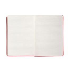 Cuaderno Con Gomilla Antartik Notes Tapa Dura A4 Hojas Rayas Rojo 100 Hojas 80 gr Fsc