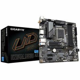 Gigabyte B760M DS3H AX Placa Base mATX LGA 1700 DDR5 Wi-Fi 6E 2.5GbE para Intel Core 14ª Gen