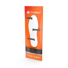 Thaw Pack de 2 Plantillas de Calor para Pies 7hr Desechable tha-fot-0003-g, Calienta hasta 37°C, Adhesivo, Sin Olor Thaw Pack de 2 Plantillas de Calor para Pies 7hr Desechable tha-fot-0003-g, Calienta hasta 37°C, Adhesivo, Sin Olor