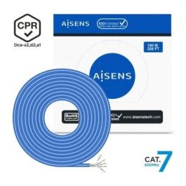 Cable de Red Rígido FTP Categoría 7 Aisens AWG23 Azul 100 m Precio: 97.59000053. SKU: B17D7Y5XN7
