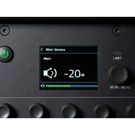 JBLPRO PRX-ONE Columna Amplificada Todo en Uno con Mezclador Digital de 7 Canales y DSP Profesional