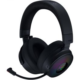 Razer Kraken V4 PRO Gaming Headset Inalámbrico y Alámbrico con THX Spatial Audio para PC/Móvil Negro