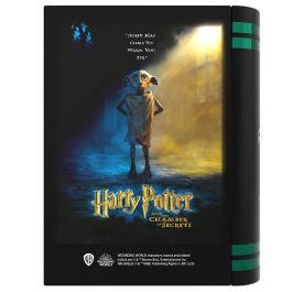 CYP BRANDS Set Coleccionista Harry Potter y la Camara Secreta con marcapáginas Ave Fenix, 2 postales exclusivas, lápiz, llavero andén 9 3/4 y caja metálica