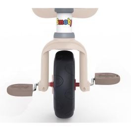 Smoby - Triciclo evolutivo infantil Be Fun Comfort - Rosa - Bastón parental extraíble - Reposapiés retráctil Smoby - Triciclo evolutivo infantil Be Fun Comfort - Rosa - Bastón parental extraíble - Reposapiés retráctil