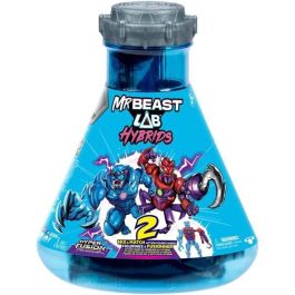 Moose Spider Vs Energy Panther Figura Coleccionable Hybrics MrBeast Lab 24904 10cm 10 Puntos de Articulación +5 Años