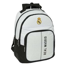 Mochila Safta Doble Con Cantoneras Adaptable A Carro Real Madrid 1 Equipacion 24-25 420x320x150 mm