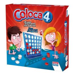 Falomir Juego de Mesa Cuatro en Línea Clásico | Estrategia para 2 Jugadores | Edad Recomendada +6 Años Falomir Juego de Mesa Cuatro en Línea Clásico | Estrategia para 2 Jugadores | Edad Recomendada +6 Años