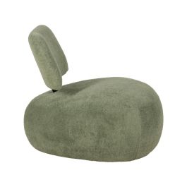 Sillón Verde Tejido Salón 67 X 73 X 67 cm