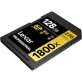 Lexar 128Gb Professional 1800X Sdxc Uhs-Ii Cards, Up To 280Mb/S Read 210Mb/S Write C10 V60 U3