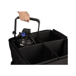 Gator Funda Reforzada Para 4X Par 64 Led Con Ruedas 56x16x61cm