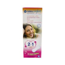 Farmaconfort 2En1 Protegeslip Maxi Plus + Compresa Ultra 24 Unidades Precio: 6.5. SKU: B1DB8NGEYN