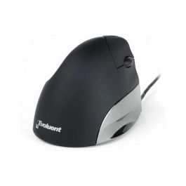 Evoluent Standard Ratón Ergonómico Vertical para Diestros, 3 Botones, Óptico 1500 DPI, Conectividad USB Tipo A, Color Negro, Gris, Plata Precio: 102.7169. SKU: B157RW9RRW