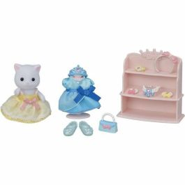 Sylvanian Families 5537 SYL5054131056455 - La Niña del Gato Persa y su Princesa Panoply - Familias Sylvania - Juguete