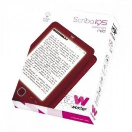 LECTOR DE LIBROS ELECTRÓNICO EBOOK WOXTER SCRIBA 195 PAPERLIGHT RED - 6"/15.24CM RETROILUMINADA - TINTA ELECTRÓNICA - RES 1024*758 - 4GB - BATERÍA