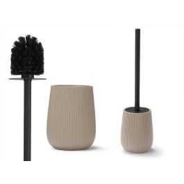 Berilo Escobillero Rayas Abombado Beige, 10.5x40.5x10.5 cm (6 Unidades) Precio: 48.50000045. SKU: B15RBT4CRF
