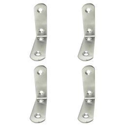 Edm Ángulo Refuerzo AN24 Acero Inoxidable 60 x 60 x 19 mm 4 Unidades Precio: 5.50000055. SKU: B149B8K5MZ