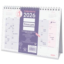 Finocam Calendario de Sobremesa para Escribir MV Chic Morado S-210x150 mm 2026, con Espacio para Anotaciones Precio: 3.88999996. SKU: B19E9G28SR
