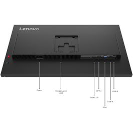 Lenovo T27-40 Monitor ThinkVision 27" IPS Full HD 1920x1080 120Hz HDMI DP USB Negro Oficina
