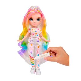 Rainbow High Muñeca Color & Create con Ojos Azules, Incluye Accesorios. Tamaño 30,48x25,40x8,13 cm. Edad Recomendada 4 Años. Precio: 38.50000022. SKU: B1C7BC8DQM