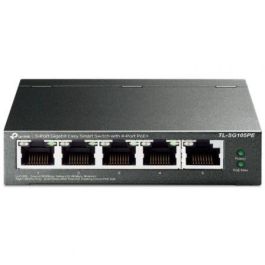 TP-LINK 5-Port Gigabit Easy Smart Switch with 4-Port PoE+ Precio: 46.49999992. SKU: S55065630