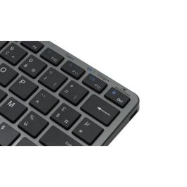 Teclado TKL - BLUESTORK - Bluetooth + PC 2.4Ghz - Gris y Negro Teclado TKL - BLUESTORK - Bluetooth + PC 2.4Ghz - Gris y Negro