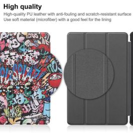 CoreParts Cover for Xiaomi Redmi Pad 10.61 2022. Tri-fold Caster Hard Shell Cover with Auto Wake Function - Graffiti Style CoreParts Cover for Xiaomi Redmi Pad 10.61 2022. Tri-fold Caster Hard Shell Cover with Auto Wake Function - Graffiti Style